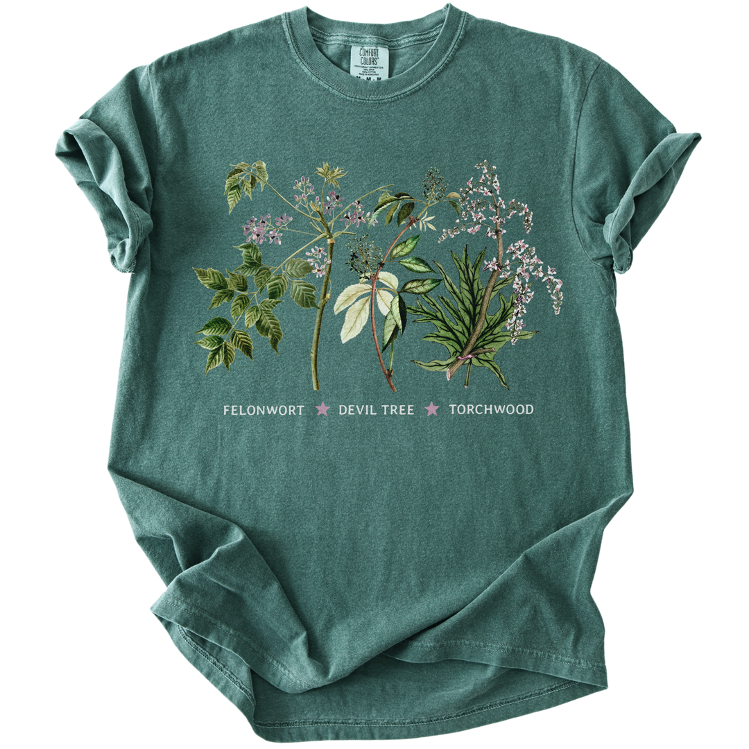 Felonwort Tee Devil Tree Torchwood Tee
