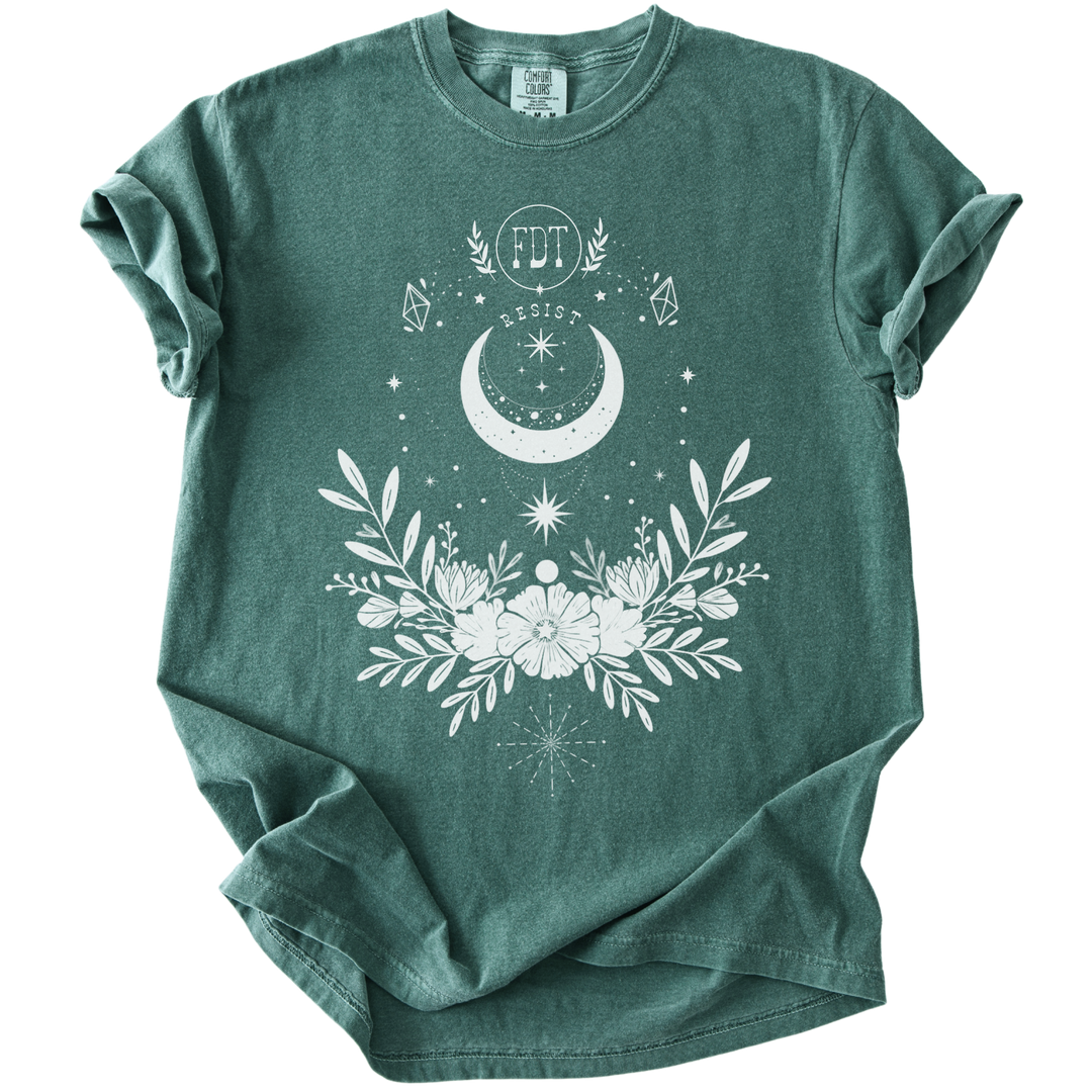 Subtle FDT Resist Boho Moon Tee