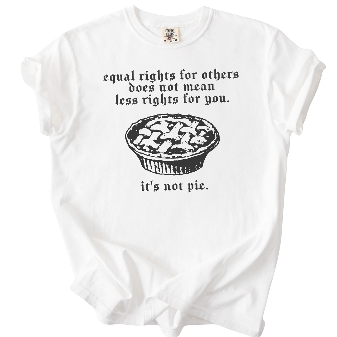Equal Rights for Other Pie RBG Quote Tee