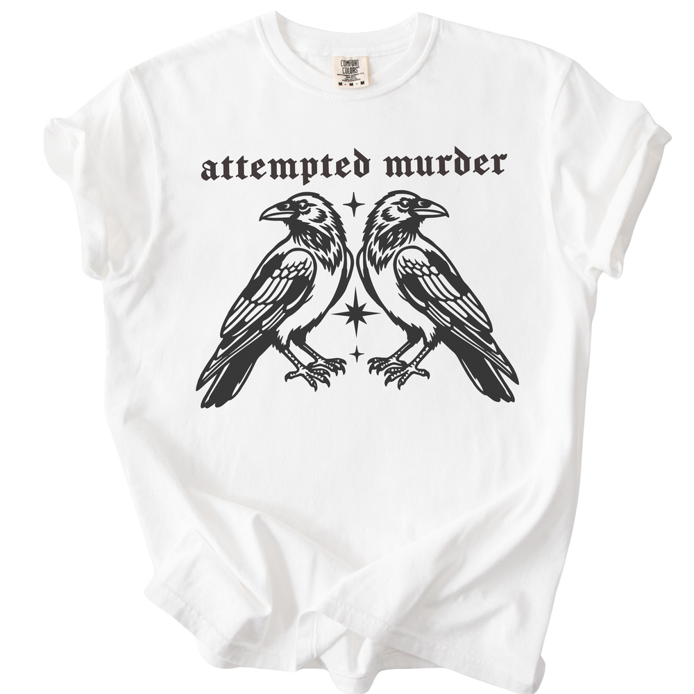 Attempted Murder Crows Tee