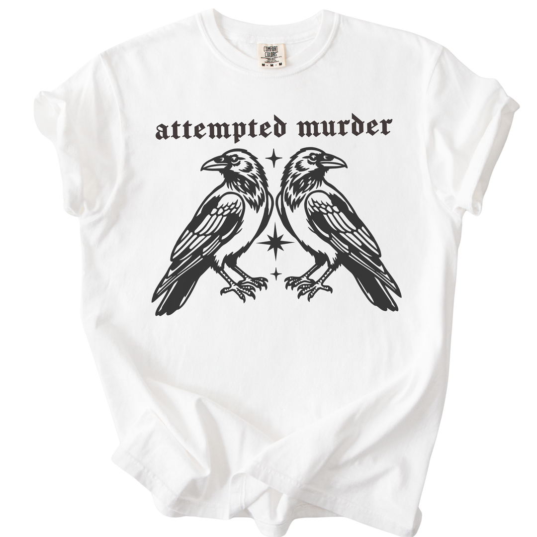 Attempted Murder Crows Tee