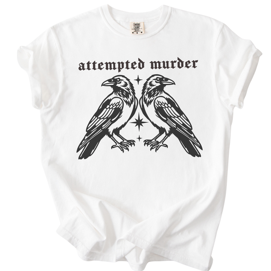 Attempted Murder Crows Tee