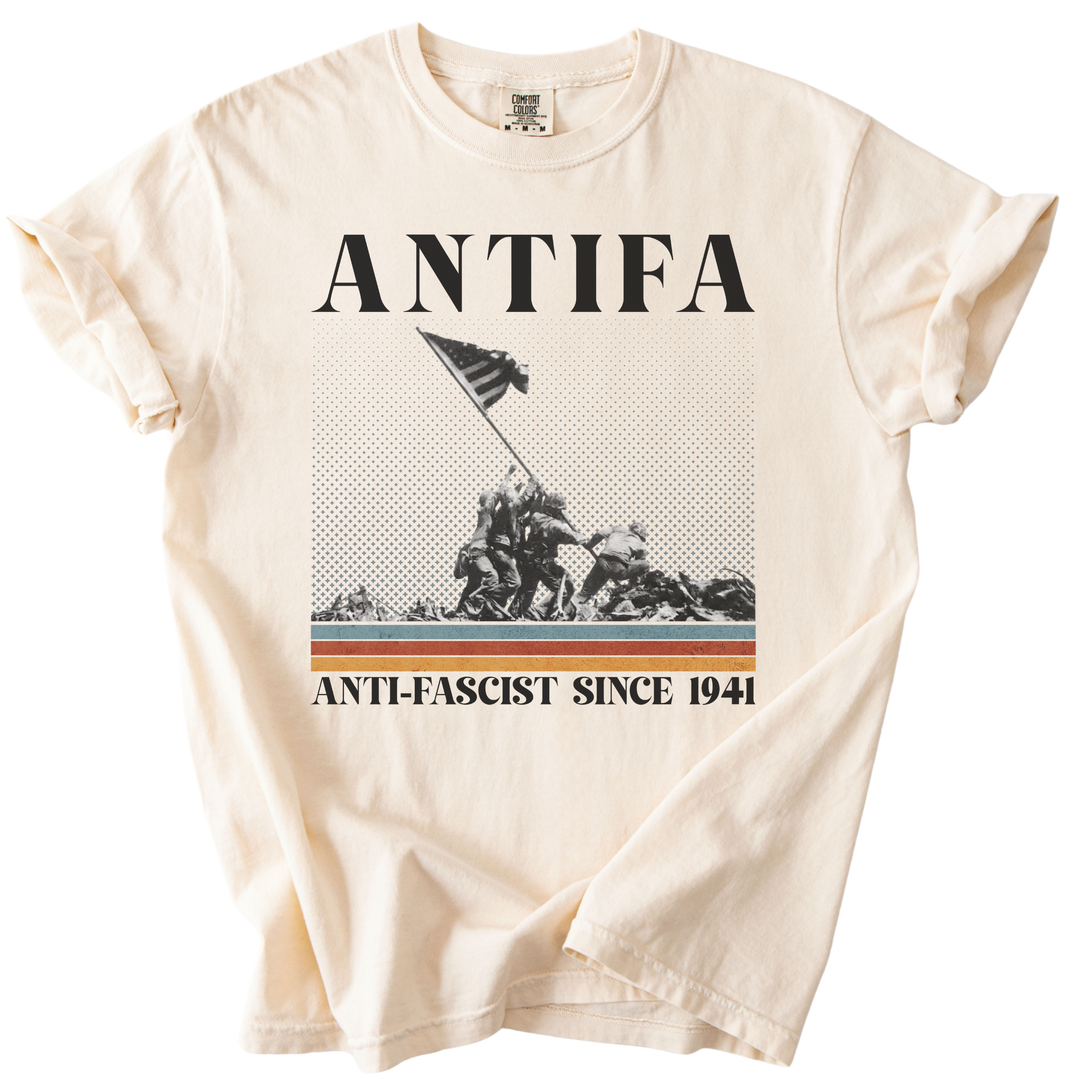 ANTIFA Anti-Fascist Since 1941 Tee