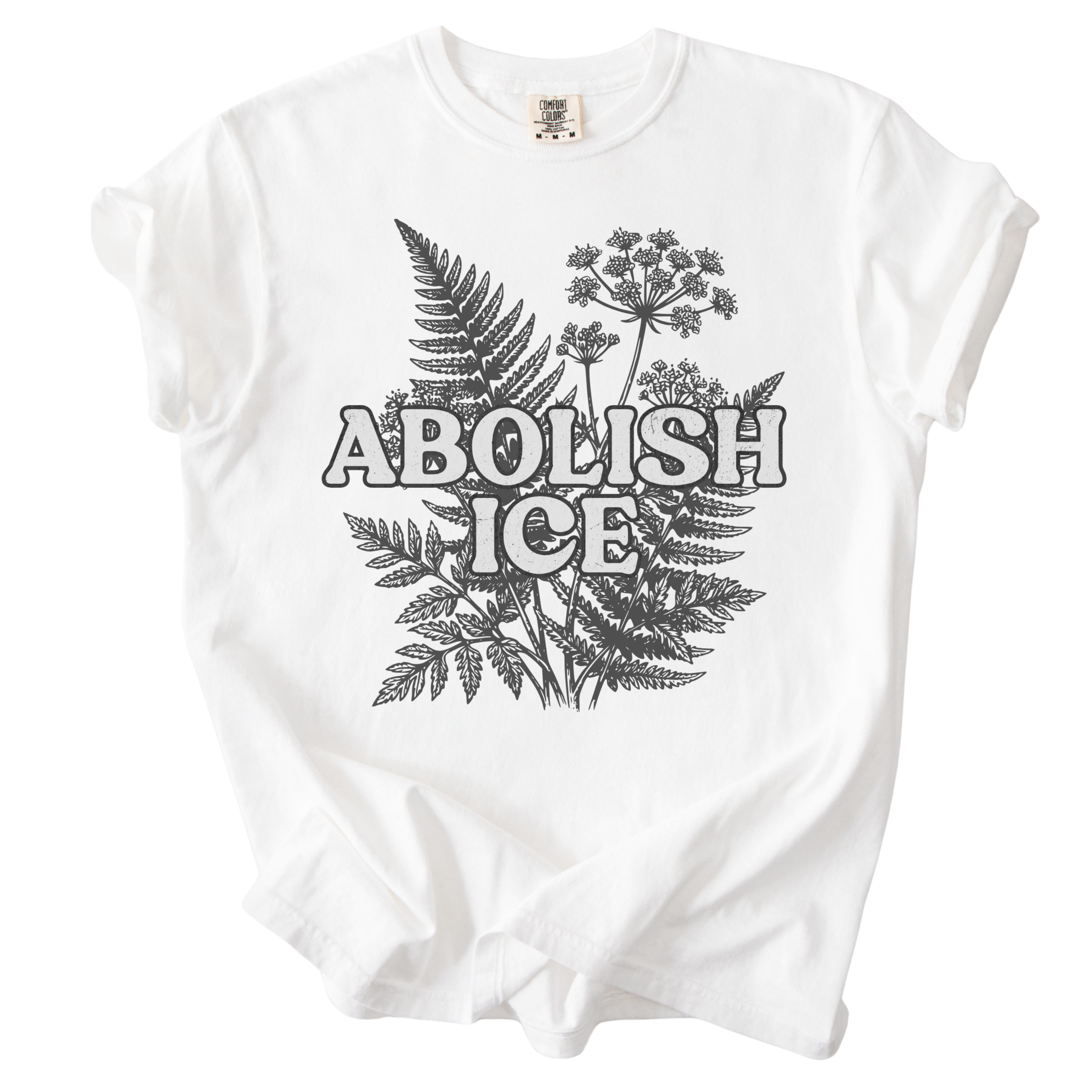 Abolish ICE Fern Tee