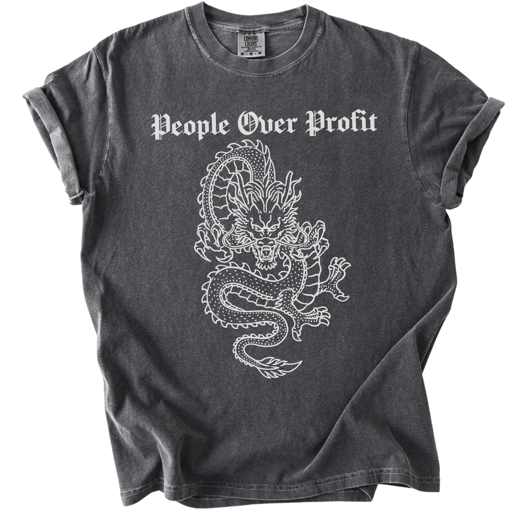 Dragon People Over Profit Tee
