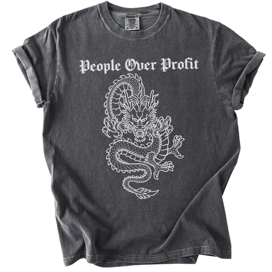 Dragon People Over Profit Tee