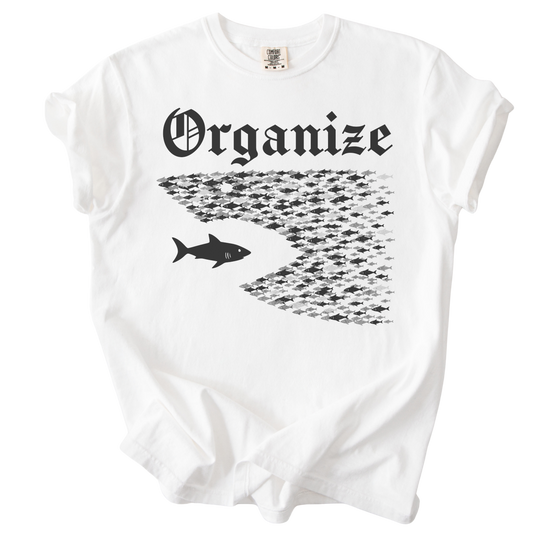 Organize Shark Tee