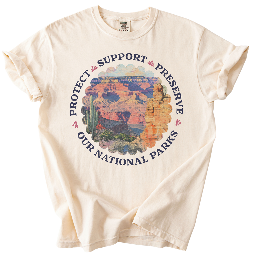 Protect Support Preserve Our National Parks Tee