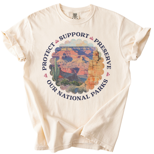 Protect Support Preserve Our National Parks Tee