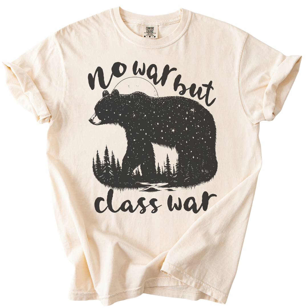 No War But Class War Celestial Bear Tee