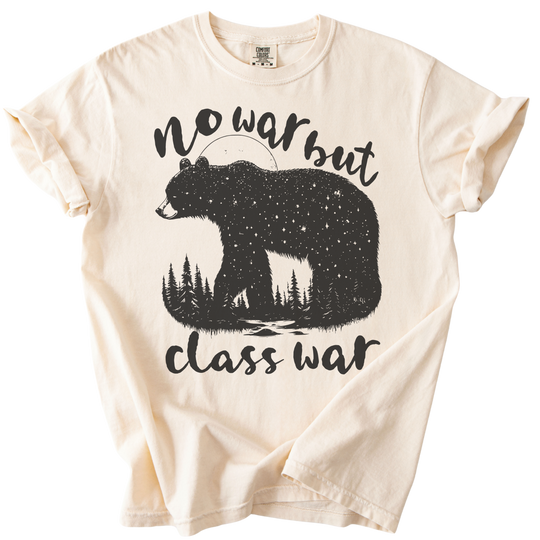 No War But Class War Celestial Bear Tee