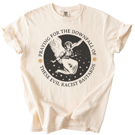 Praying for The Downfall Angel Tee