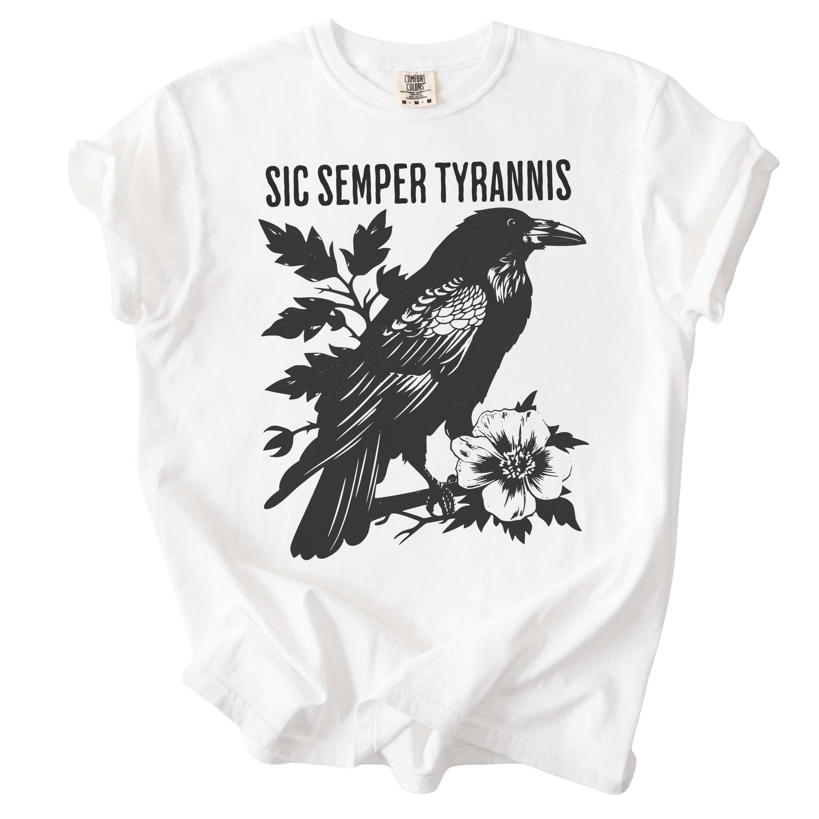 Sic Semper Tyrannis Raven Tee