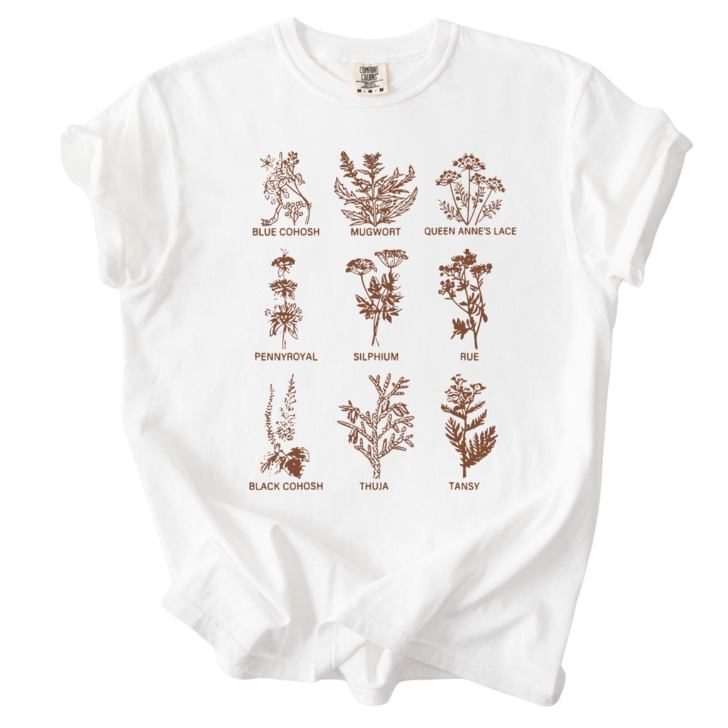 Subtle Pro Choice Abortion Herbs Tee