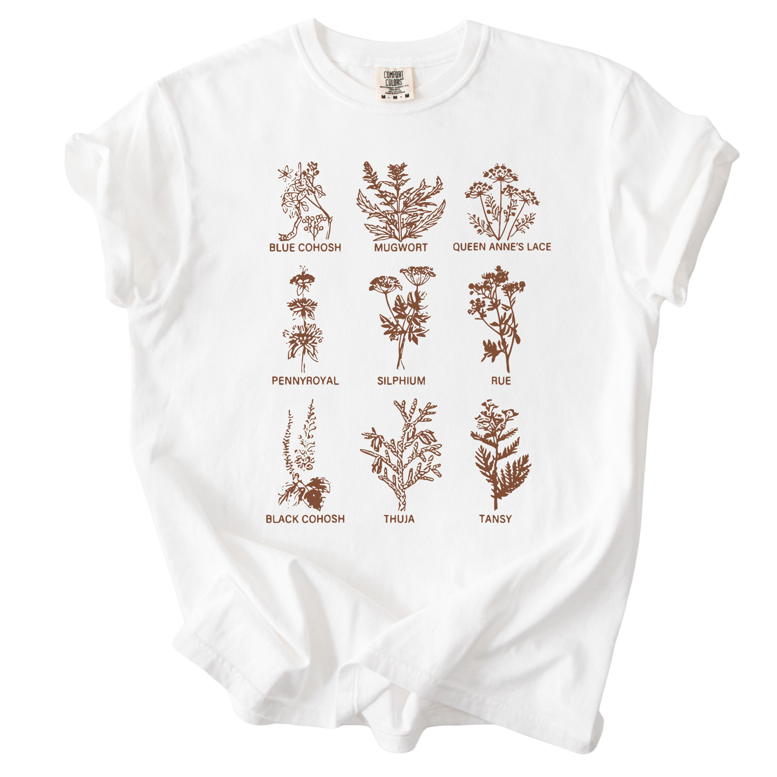 Subtle Pro Choice Abortion Herbs Tee
