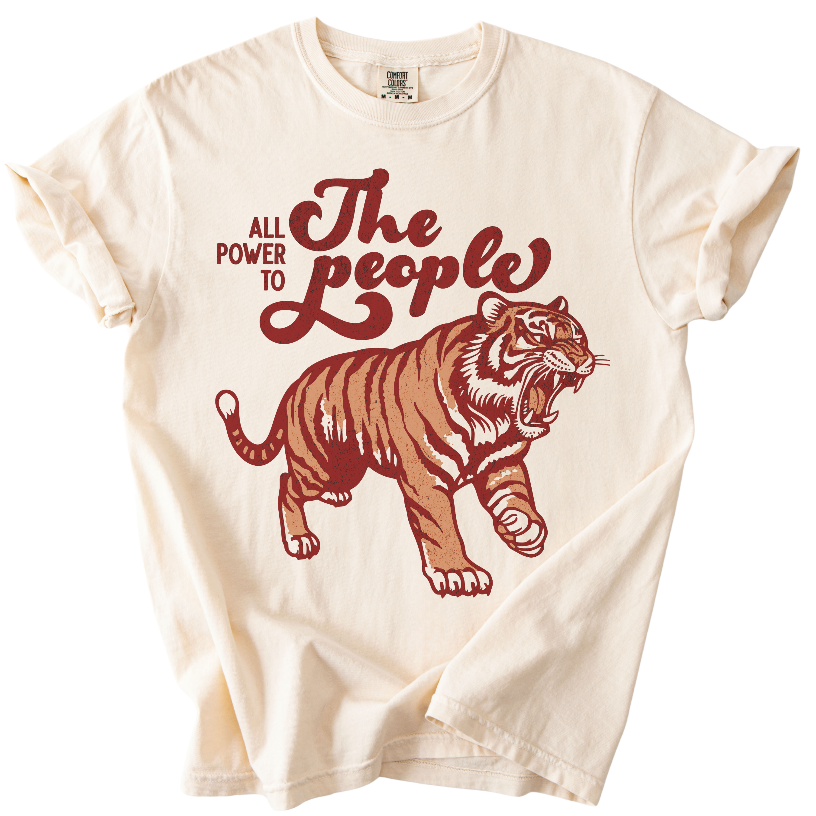 All Power to The People Tiger Tee