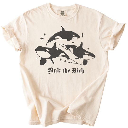 Orca Sink The Rich Tee