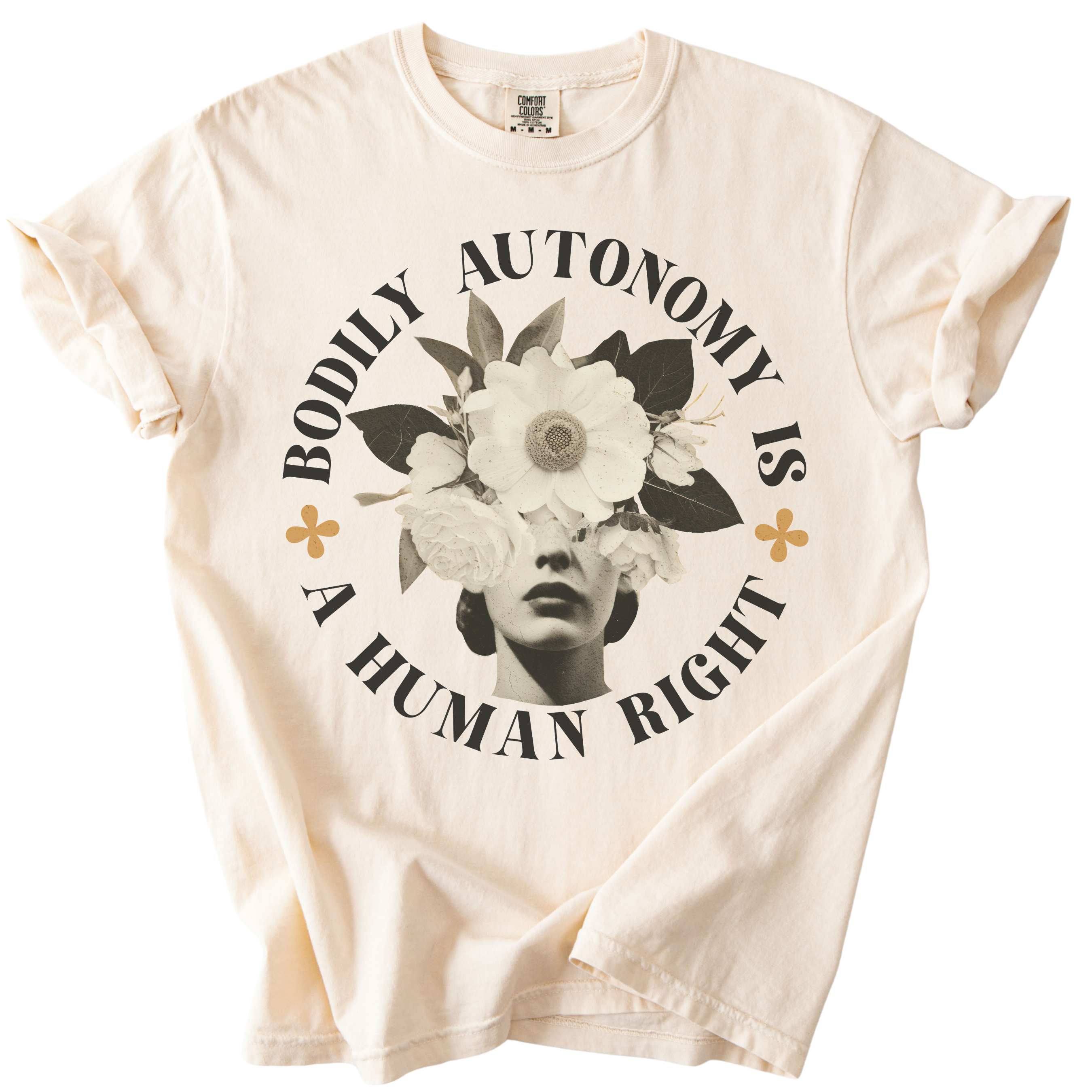Bodily Autonomy is a Human Right Collage Tee