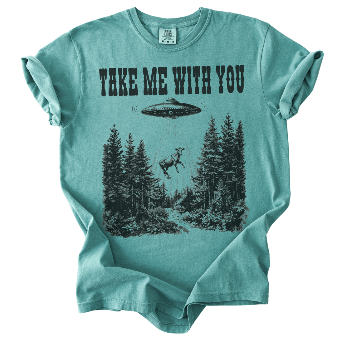 UFO Take Me With You Tee