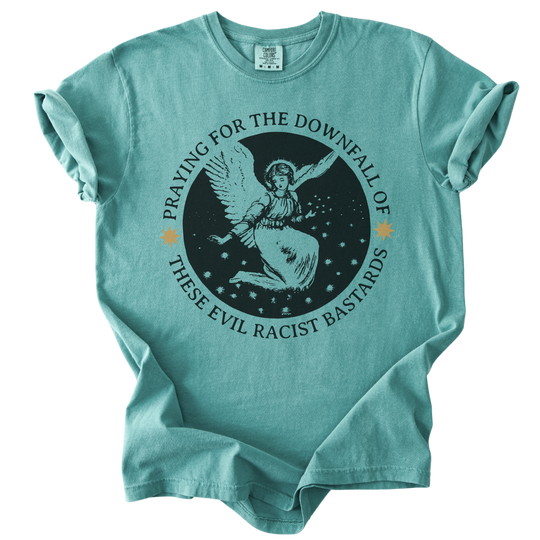 Praying for The Downfall Angel Tee