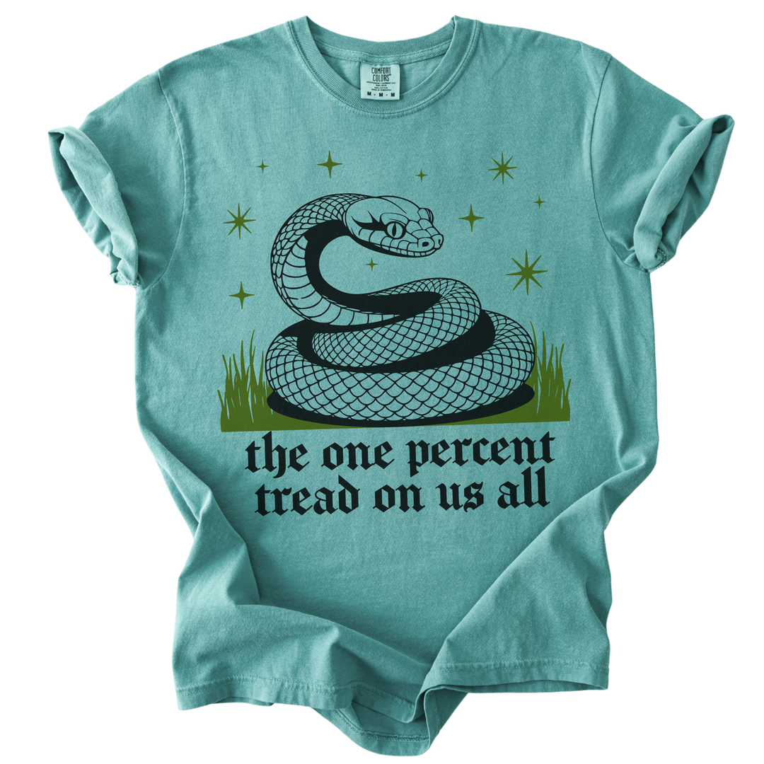 The One Percent Tread On Us All Tee