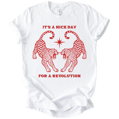 Nice Day For A Revolution Lightweight Tee