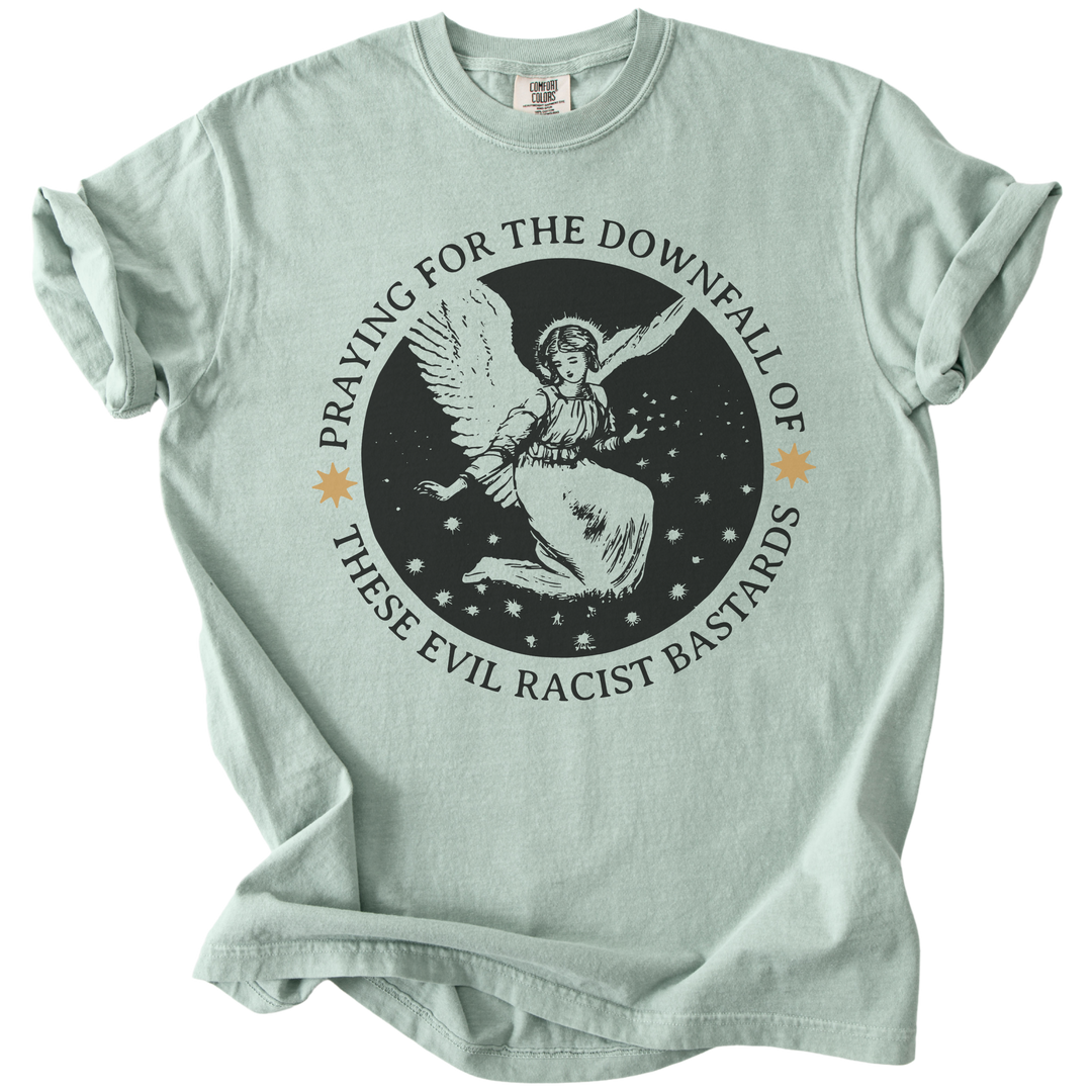 Praying for The Downfall Angel Tee
