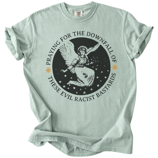 Praying for The Downfall Angel Tee