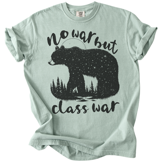 No War But Class War Celestial Bear Tee