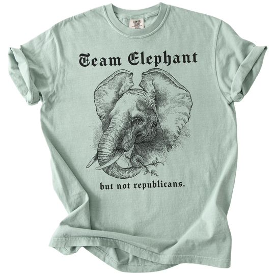 Team Elephant But Not Republicans Tee