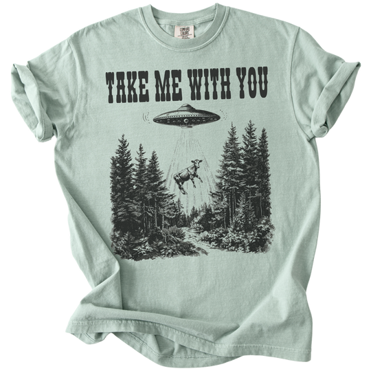 UFO Take Me With You Tee