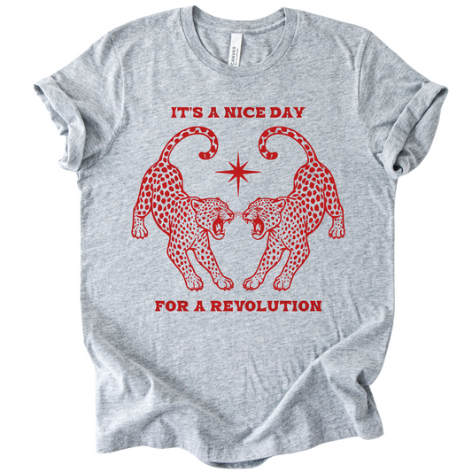 Nice Day For A Revolution Lightweight Tee