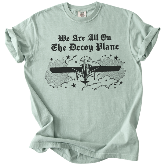 We Are All On The Decoy Plane Tee