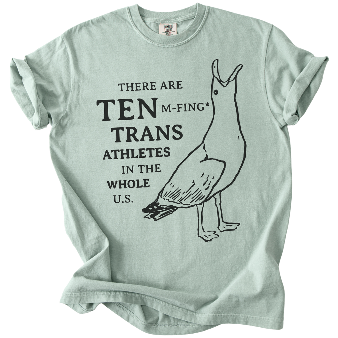There Are Ten M-Fing Trans Athletes Tee