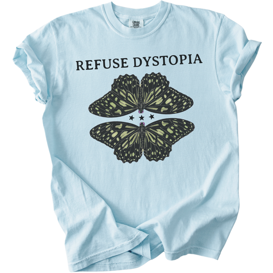 Refuse Dystopia Butterfly Tee