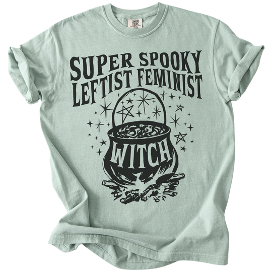 Super Spooky Leftist Feminist Tee