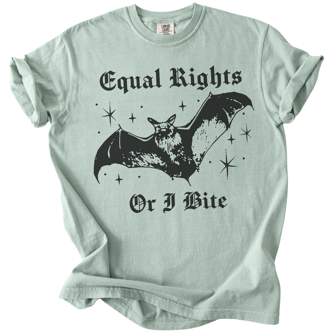 Equal Rights Or I Bite Bat Tee