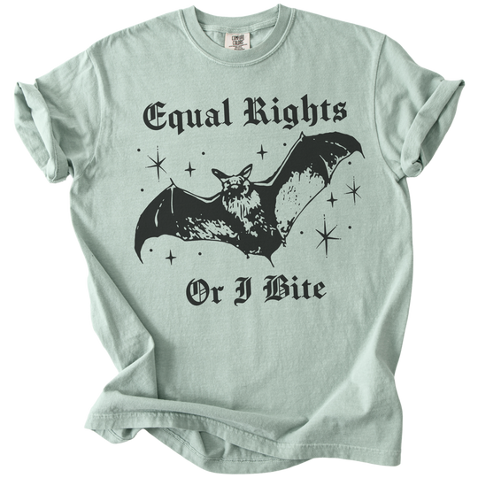 Equal Rights Or I Bite Bat Tee
