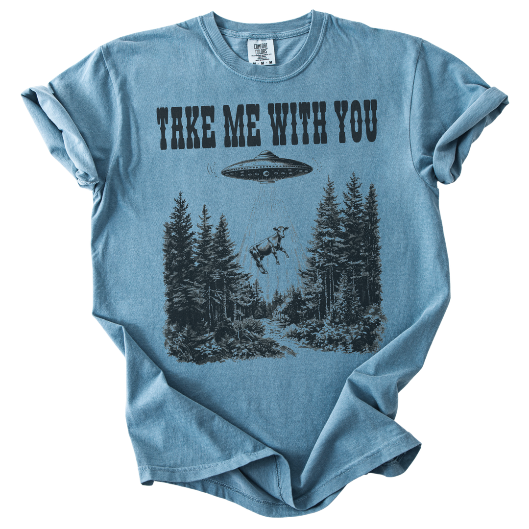 UFO Take Me With You Tee