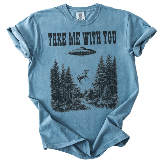 UFO Take Me With You Tee