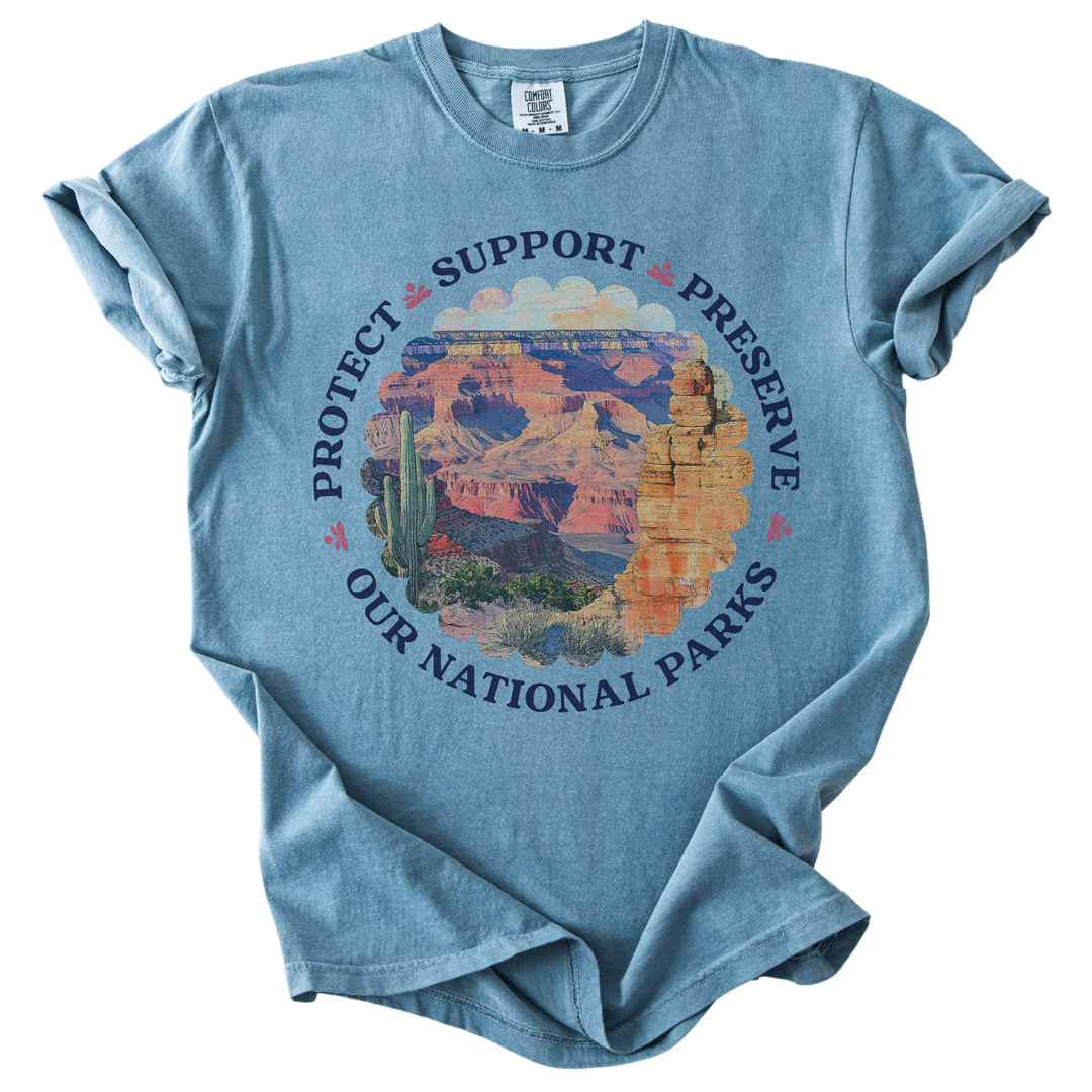 Protect Support Preserve Our National Parks Tee