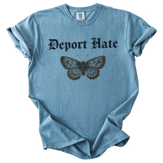 Deport Hate Butterfly Tee