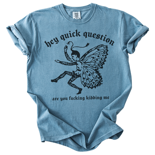 Hey Quick Question Are You Fucking Kidding Me? Tee