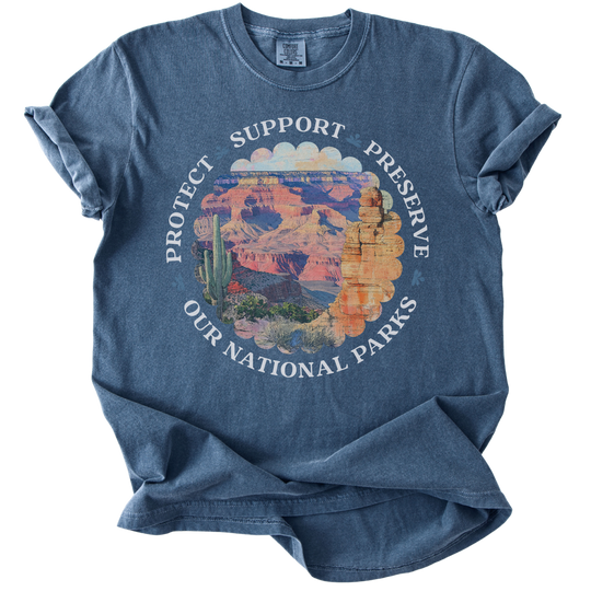 Protect Support Preserve Our National Parks Tee