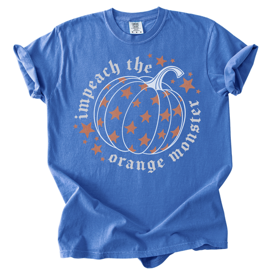 Impeach The Orange Monster Pumpkin Tee