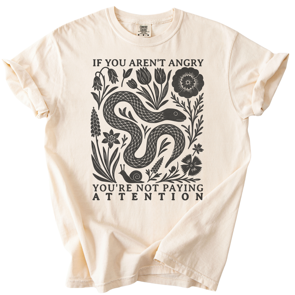 If You Aren't Angry You're Not Paying Attention Tee