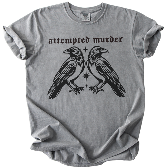 Attempted Murder Crows Tee