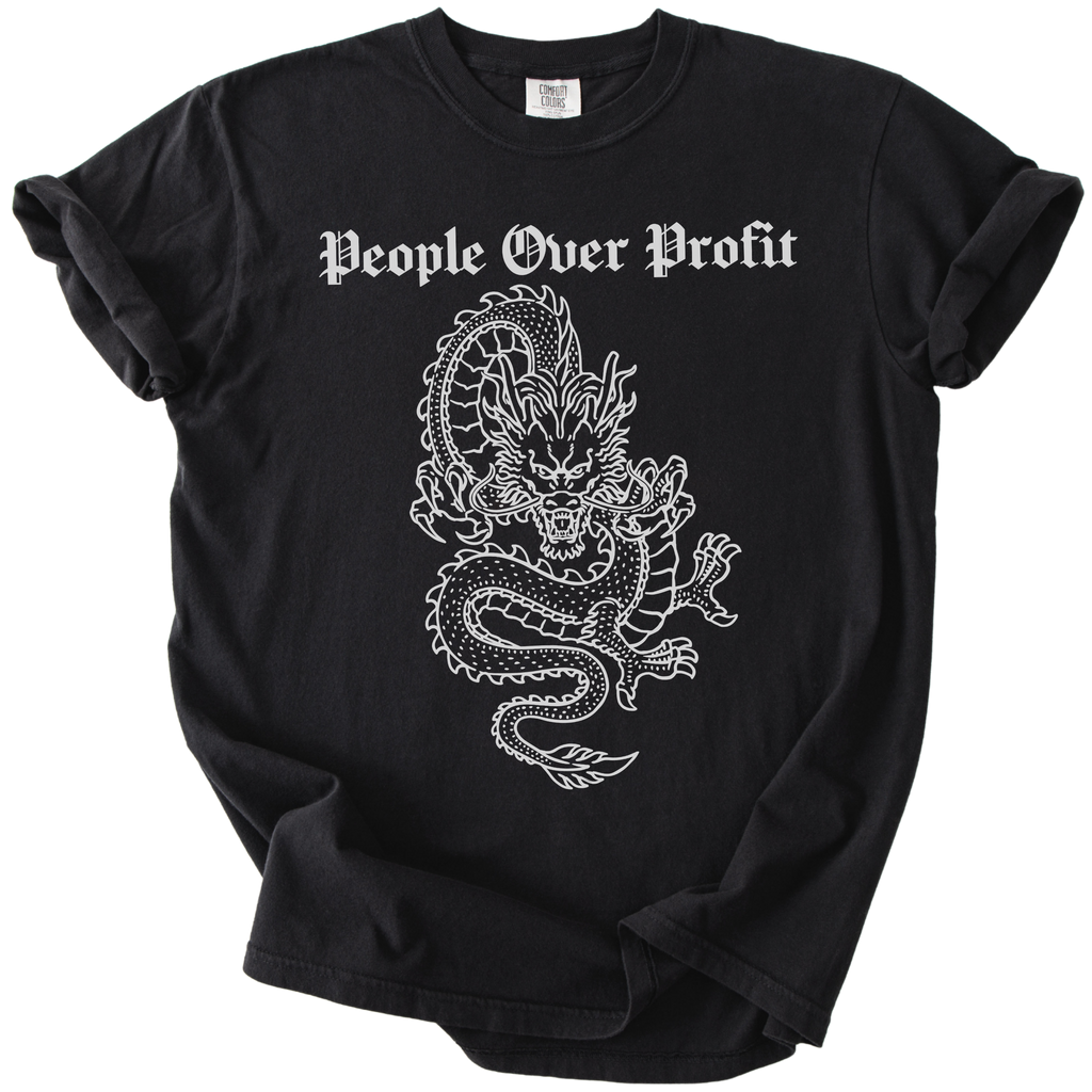 Dragon People Over Profit Tee