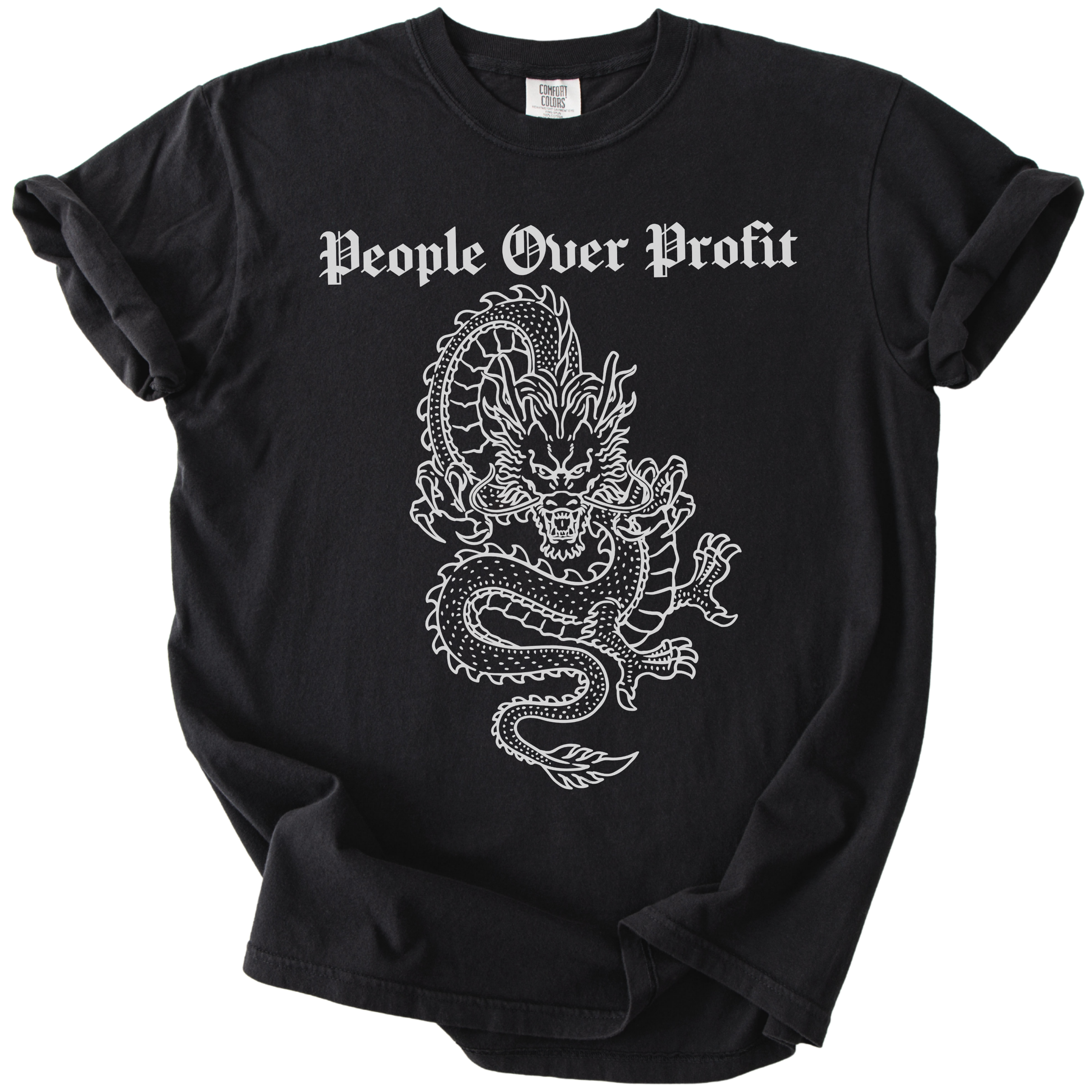 Dragon People Over Profit Tee