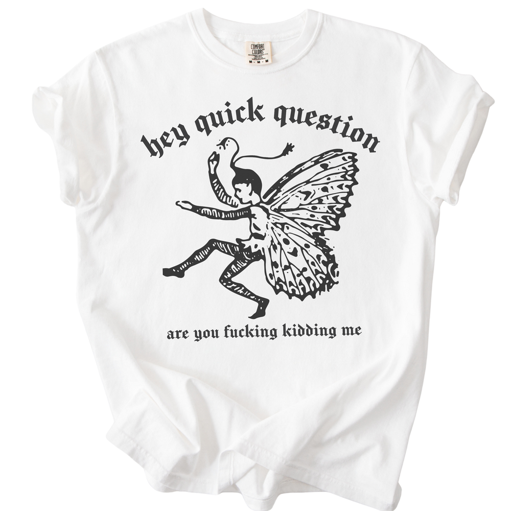 Hey Quick Question Are You Fucking Kidding Me? Tee